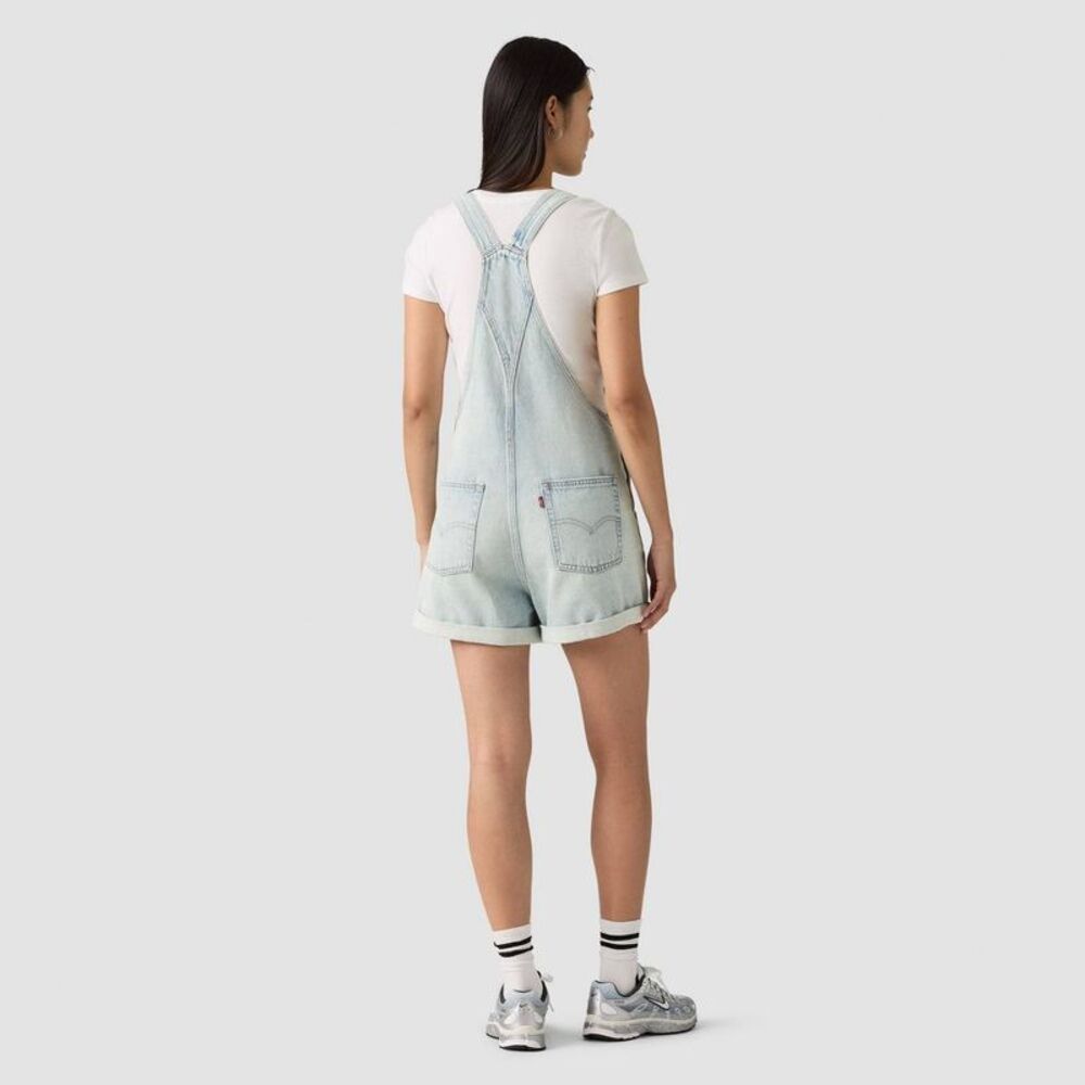 Levi's -  Women's Vintage Shortalls - Abraided Art M Abraided Art - Picture 2 of 3